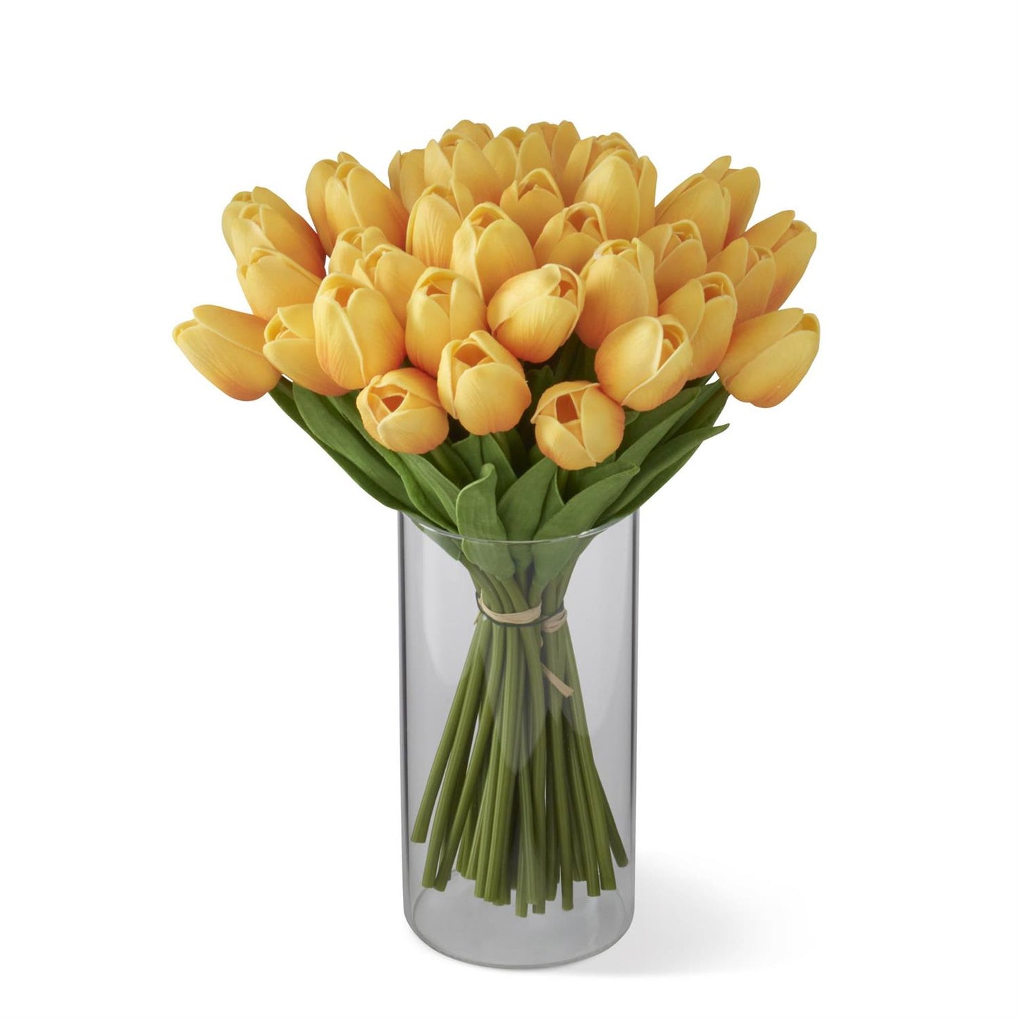 Real Touch Mini Tulip Bundle - 13", Orange