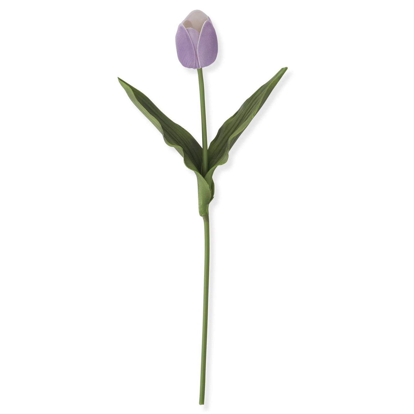 Real Touch Tulip Stem - Light Purple, 18.5"