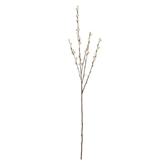 Gray Pussy Willow Stem - 31"
