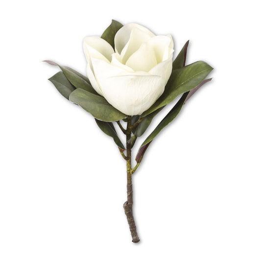 White Magnolia Stem - 17"