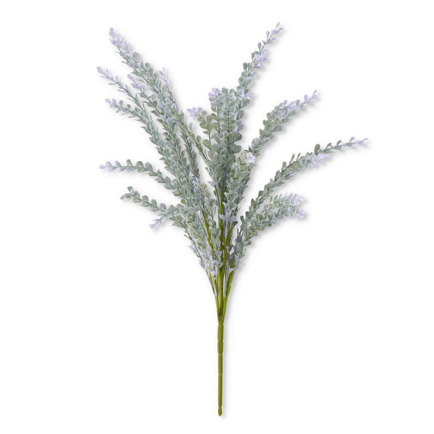 Real Touch Soft Green w/Purple Bush - 23"