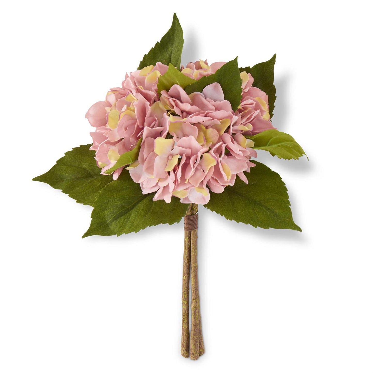 Pink Hydrangea Bundle with 3 Stems - 15"