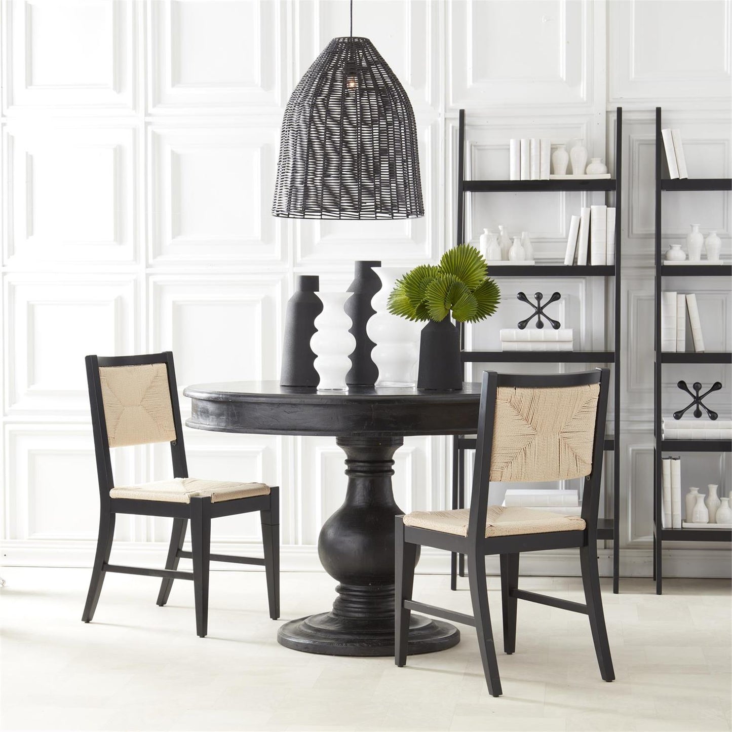 Real Touch Fan Palm Leaf Bundle - 16" 6 Stems