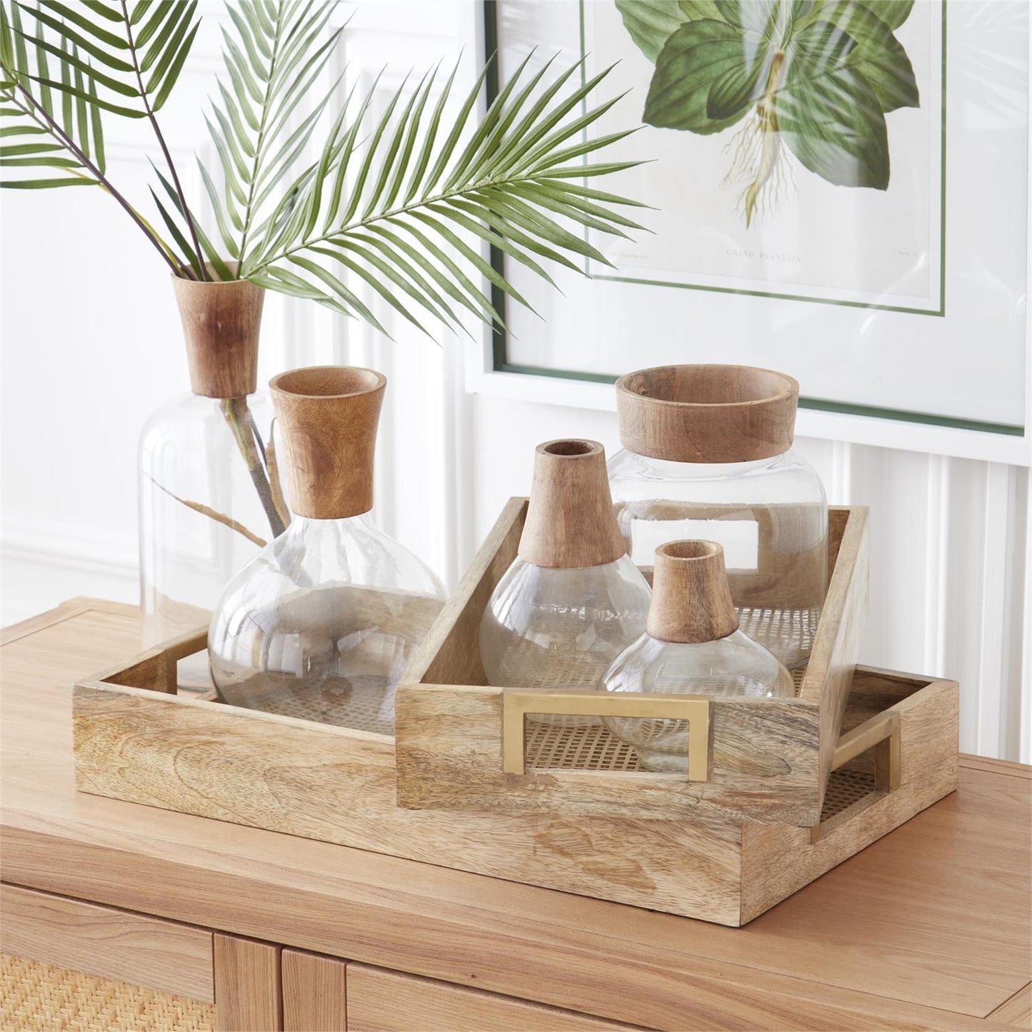 Palm Branch with 5 Stems- 32"