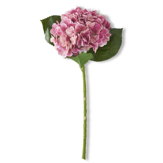 Real Touch Hydrangea Spray - Dark Pink, 20"
