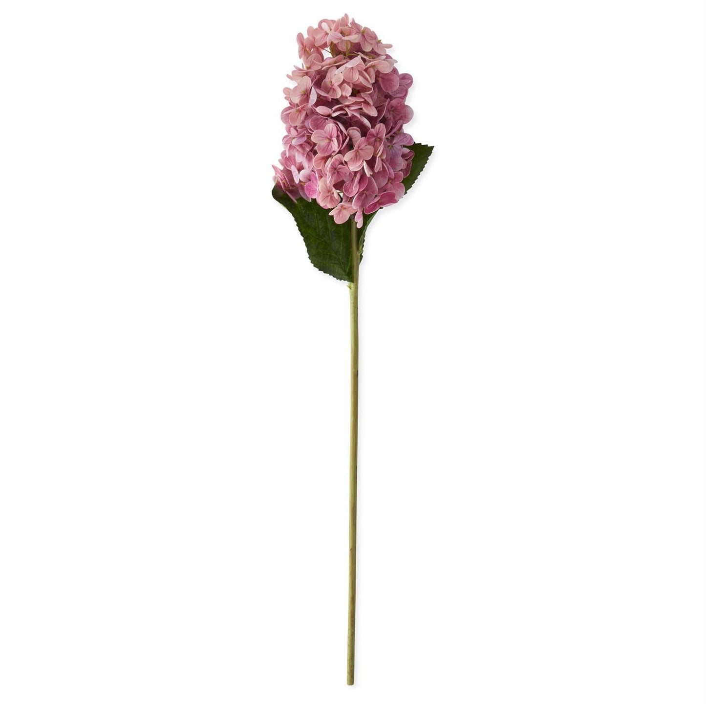 Real Touch Cone Hydrangea Stem - Dark Pink, 28"