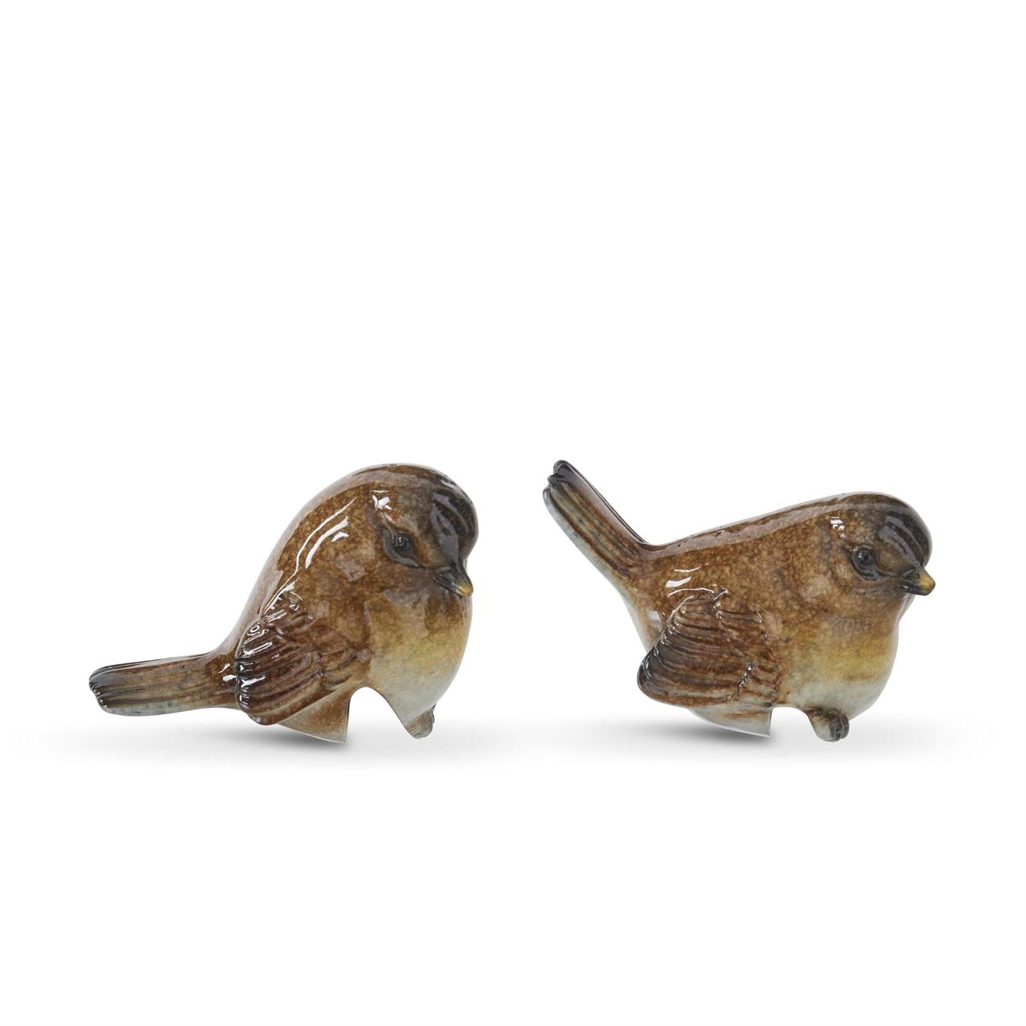 Brown Bird Pot Hanger - 2 Assorted Styles, 2.25"