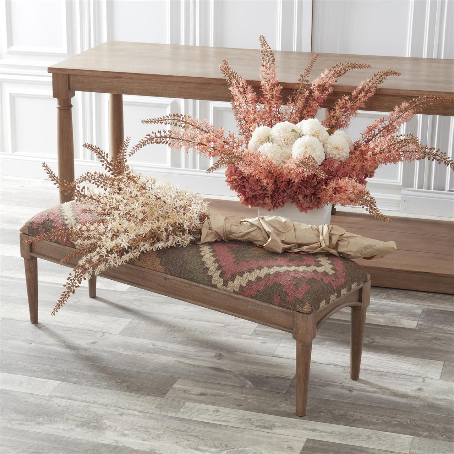 Cream Fox Tail Lily Stem - 46"