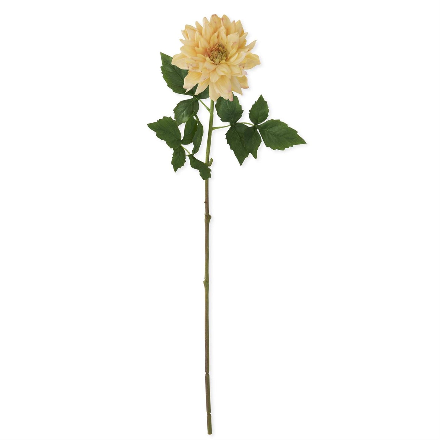 Real Touch Dahlia Stem - Yellow, 29"