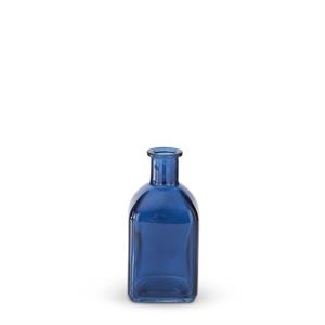 Blue Glass Bottle - 5.25"