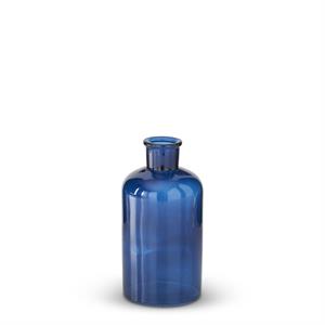 Blue Glass Bottle - 6.25"