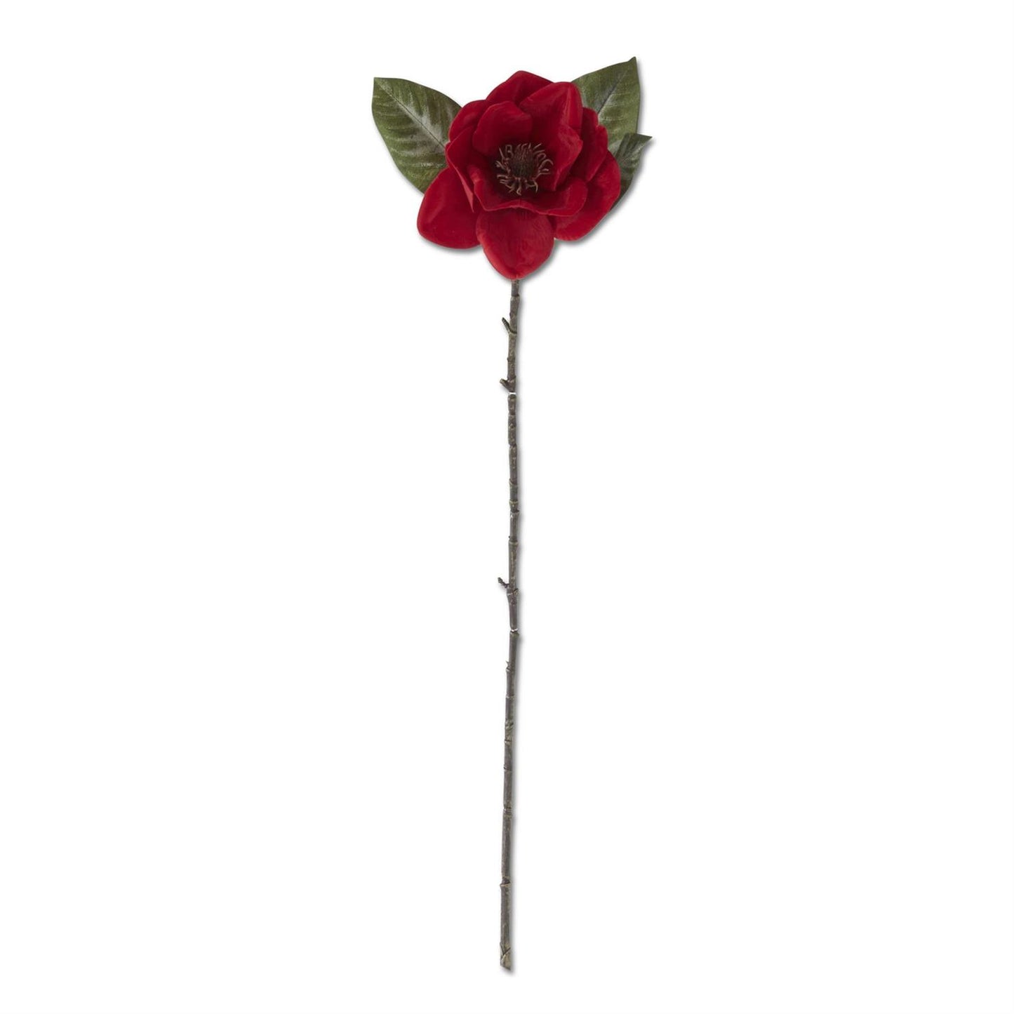 Red Velvet Magnolia Stem - 35"