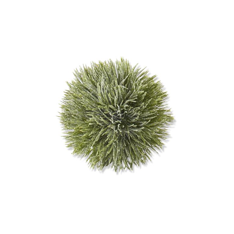 Glittered Snowy Pine Ball - 5.25"