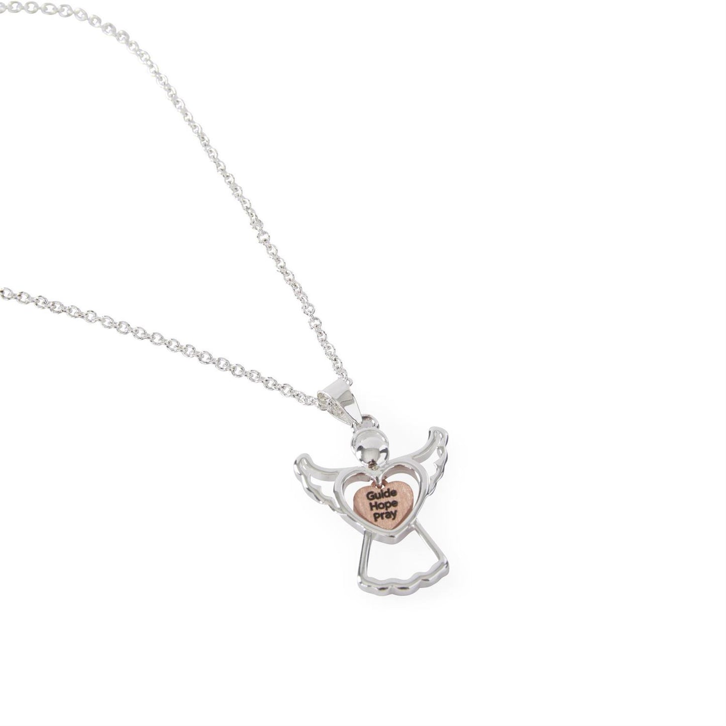 Angel Charm Necklace - Assorted Gold and Silver