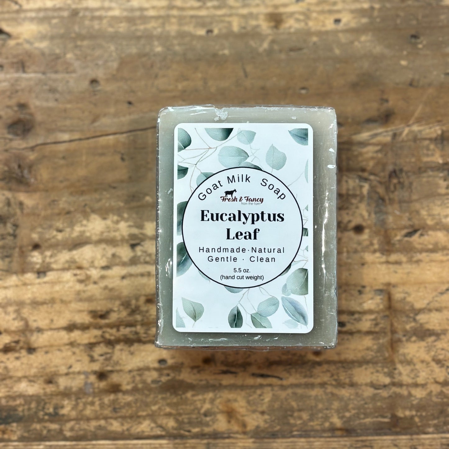 Goat Milk Bar Soap - Eucalyptus Leaf, 5.5oz