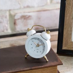 Mini 2 Bell Alarm Clock - White