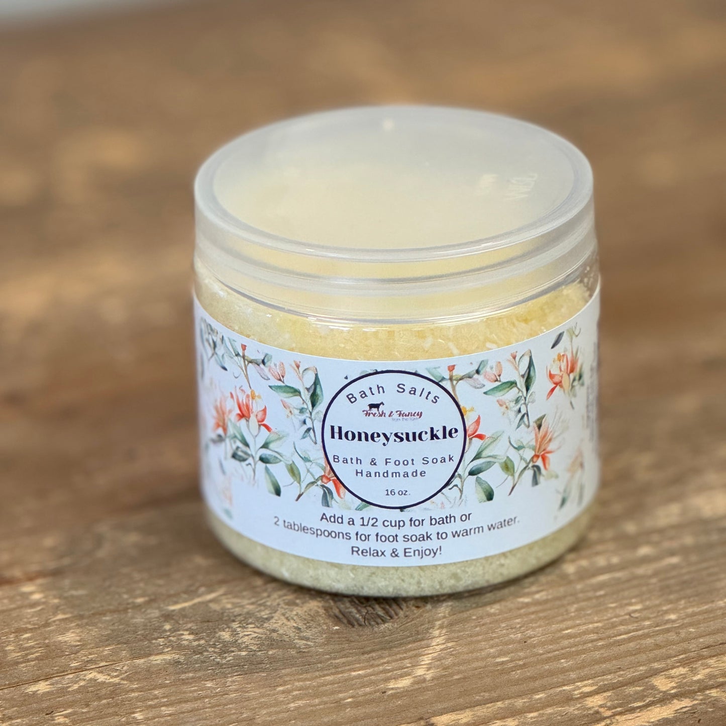 Bath and Foot Soak - Honeysuckle