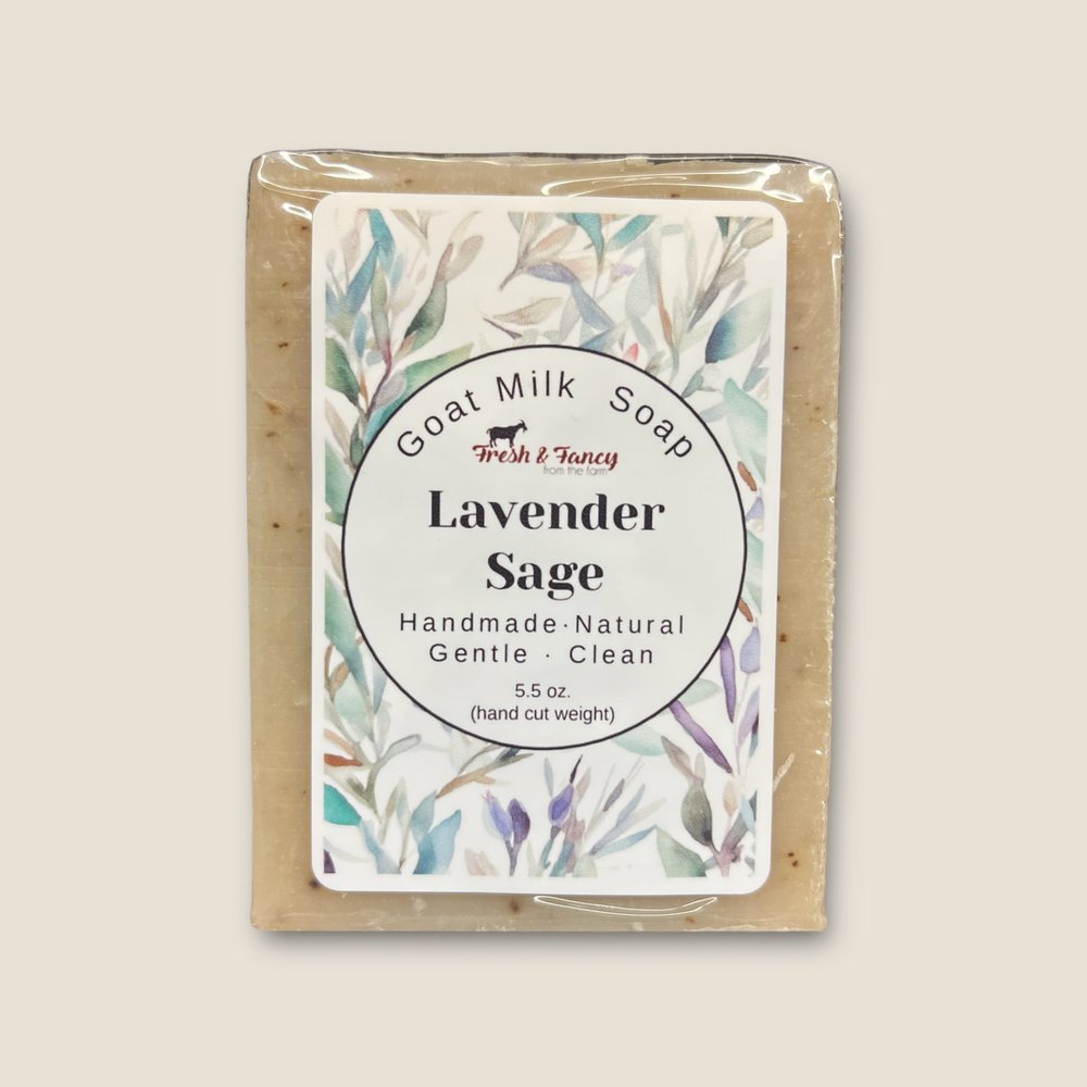 Goat Milk Bar Soap - Lavender Sage