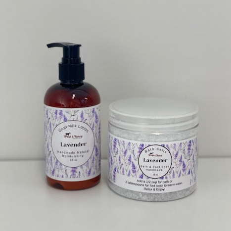 Bath & Foot Soak Salts - Lavender, 16oz