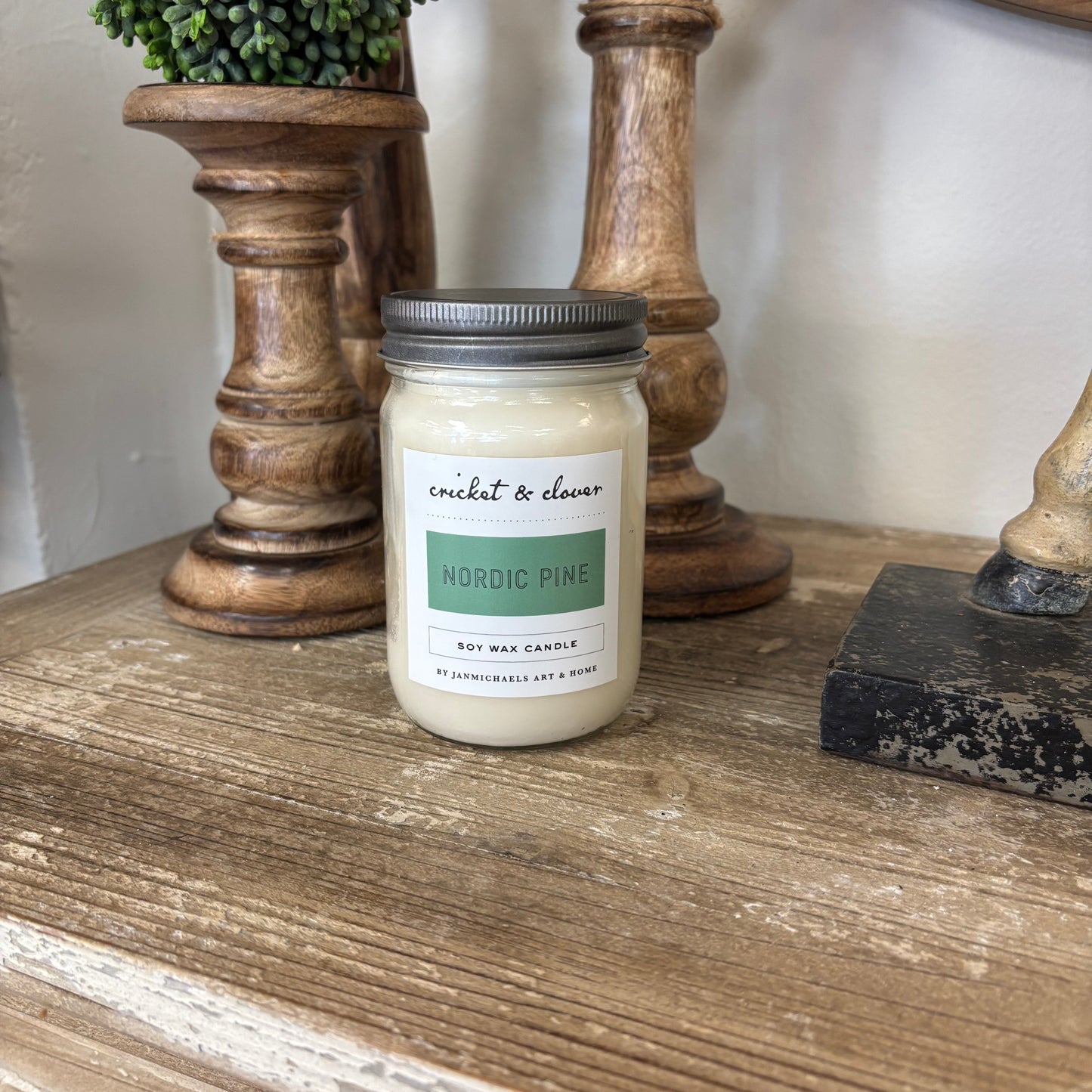 Nordic Pine Soy Wax Mason Jar Candle