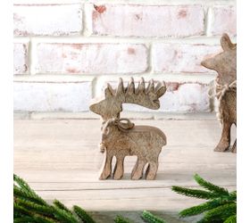Wood Deer - 6"