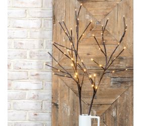 Lighted LED Branches - Brown