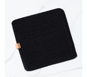 Square Hot Pad - 8.25", Black