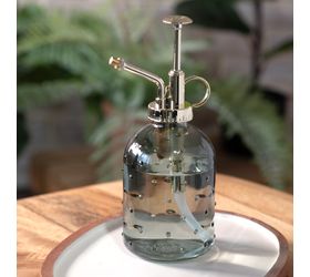 Gray Dotted Glass Mister