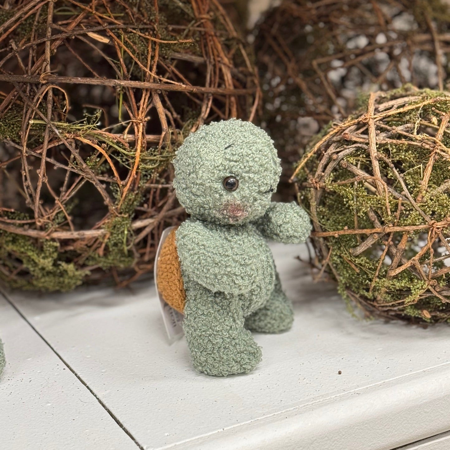 Plush Turtle - Green, 6"