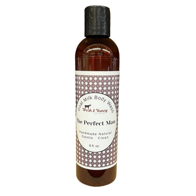 Goat Milk Body Wash - The Perfect Man - 8oz