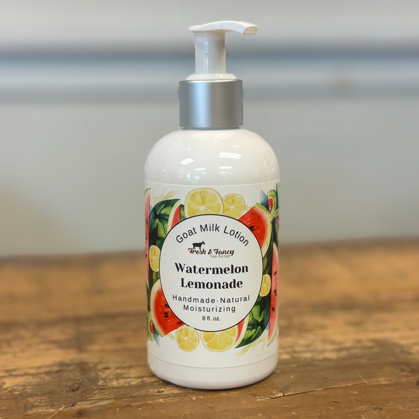 Goat Milk Lotion - Watermelon Lemonade, 8oz