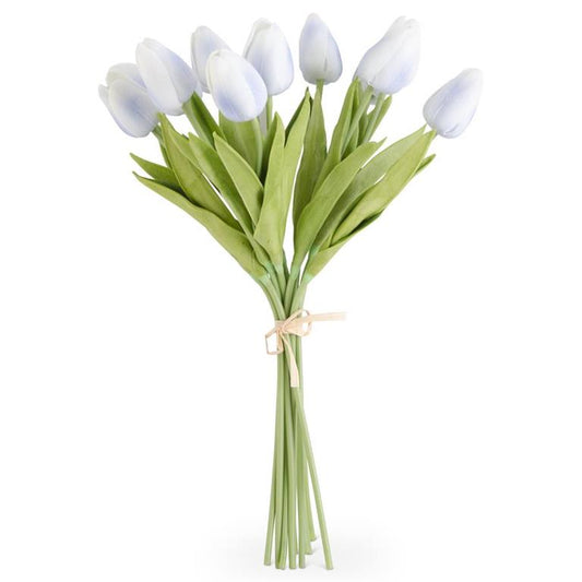 Real Touch Mini Tulip Bundle - 13", Blue