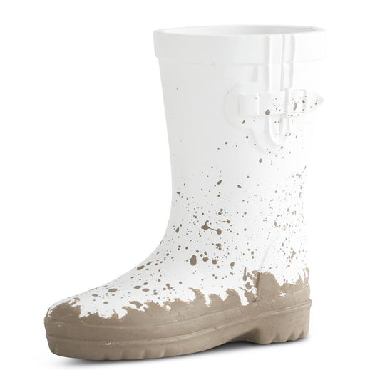 White Resin Rainboot - 7"