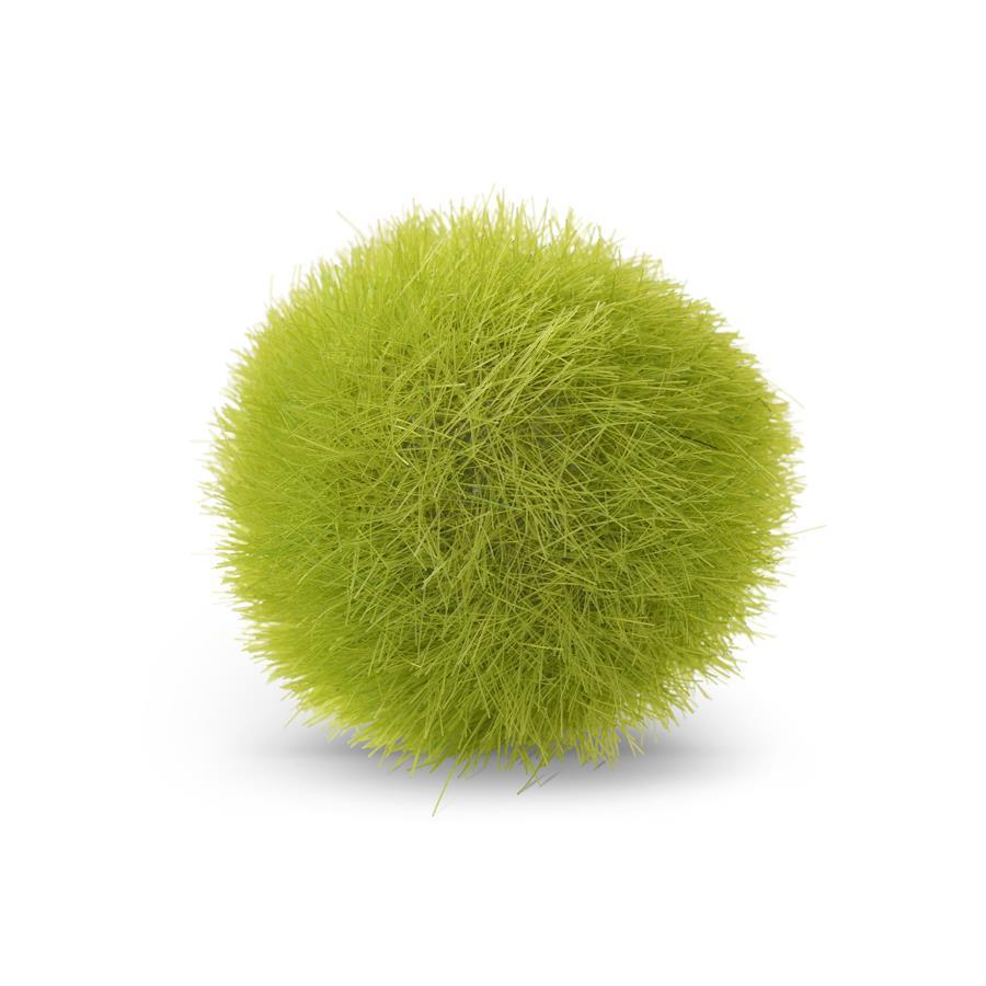 Green Fuzzy Moss Balls - Pack of 12, 2"