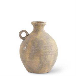 Ceramic Jug with Terracotta Finish - 5.75"