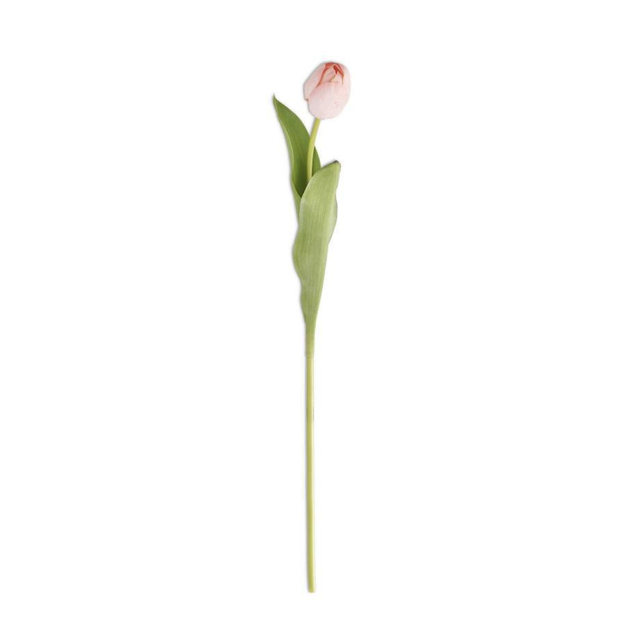 Real Touch Single Tulip Stem - Pink, 26.75"