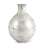 Antique Gray Glazed Vase - 11"