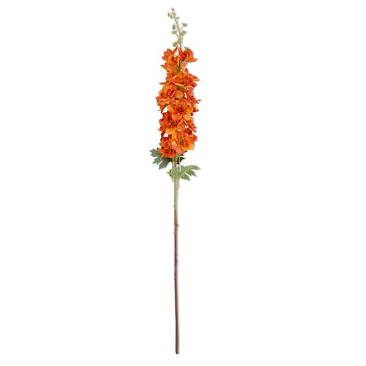 Orange Delphinium Stem - 37"