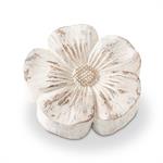 Resin Whitewashed Tabletop Daisy - 4.75"