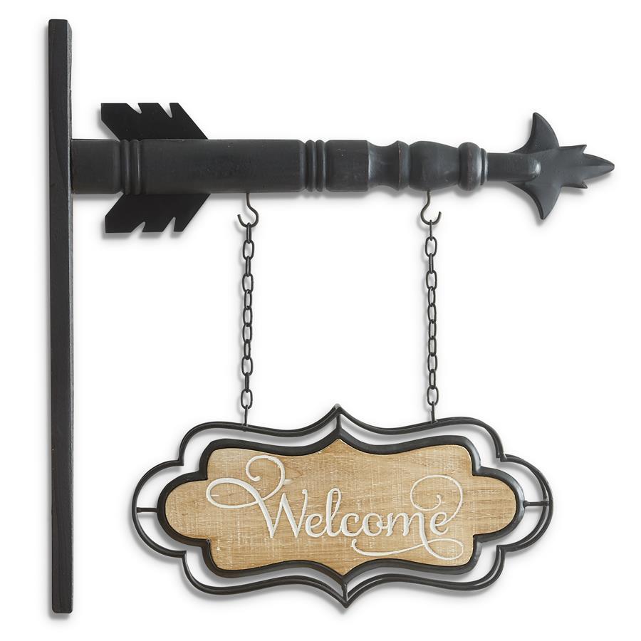 Welcome Double Sided Arrow Replacement - 13"