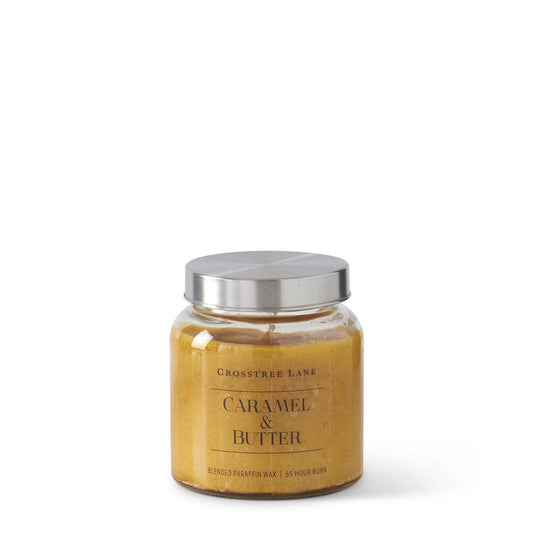 Scented 11 oz Jar Candle - Caramel & Butter
