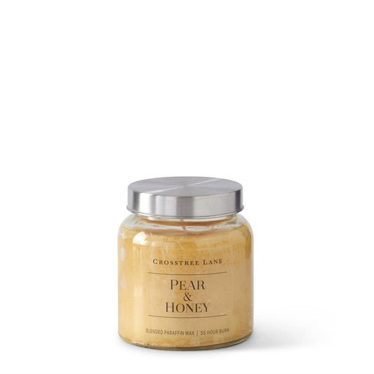 Crosstree Lane Candle - Pear & Honey, 11oz