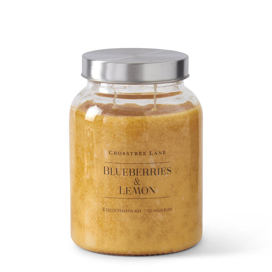 Crosstree Lane Candle - Blueberries & Lemon, 24oz