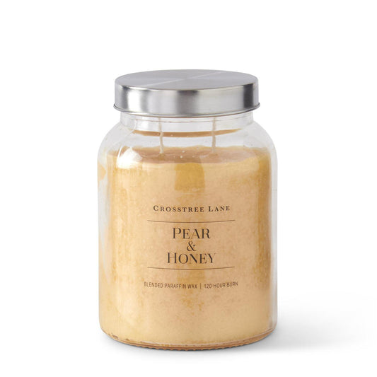 Crosstree Lane Candle - Pear & Honey, 24oz