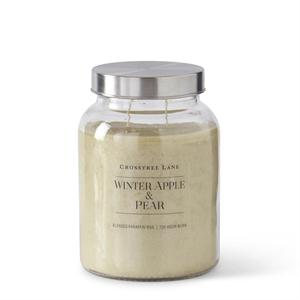 Scented 24oz Jar Candle- Winter Apple & Pear