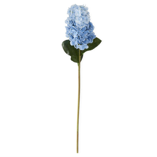 Real Touch Cone Hydrangea Stem - Blue, 28"