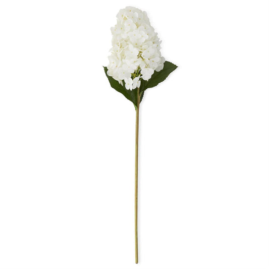 Real Touch Cone Hydrangea Stem - White, 28"