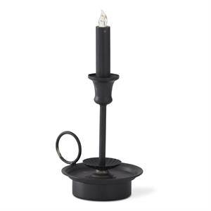 Black Colonial LED Candle - 11.25"