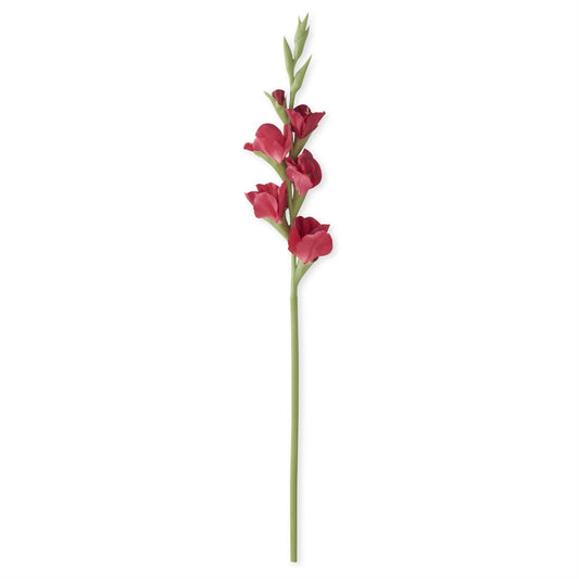 Real Touch Gladiolus - Fuchsia, 34"