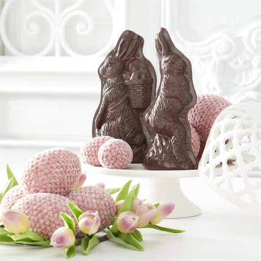 Pink Crochet Easter Egg - 2.5"